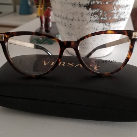 Versace Accessories - Versace clear lense eyeglasses